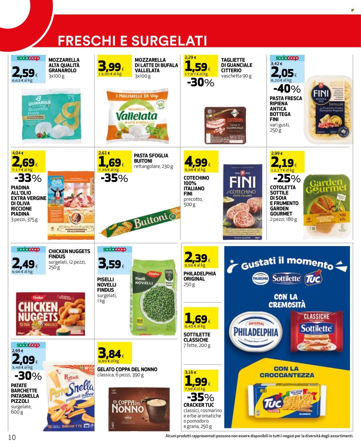 Volantino COOP - Prezzi ribassati soci