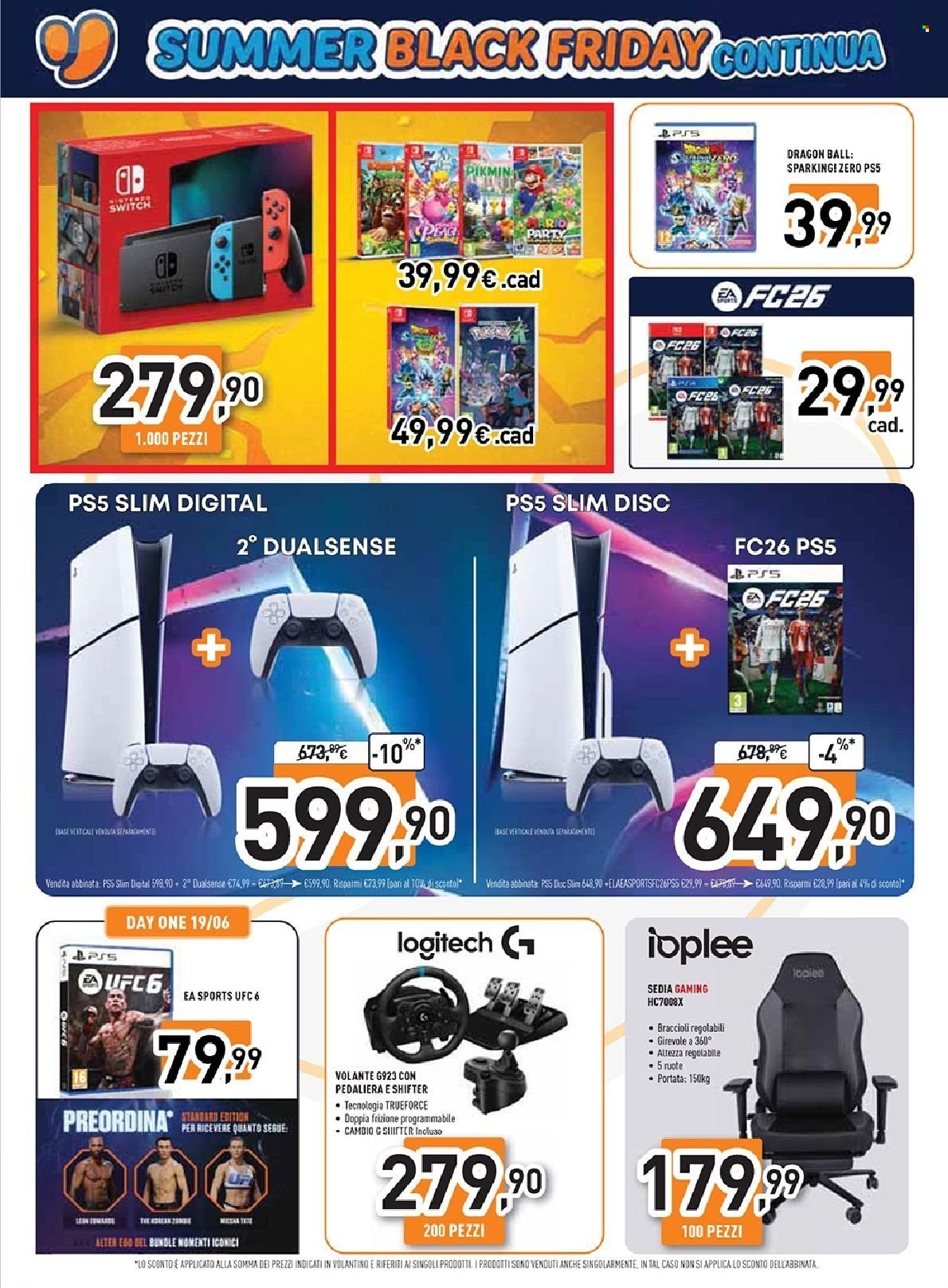 Volantino UNIEURO - Summer Black Friday