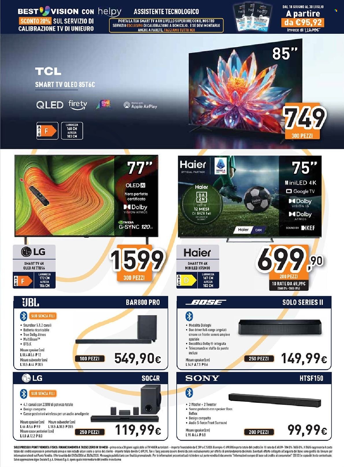 Volantino UNIEURO - Summer Black Friday