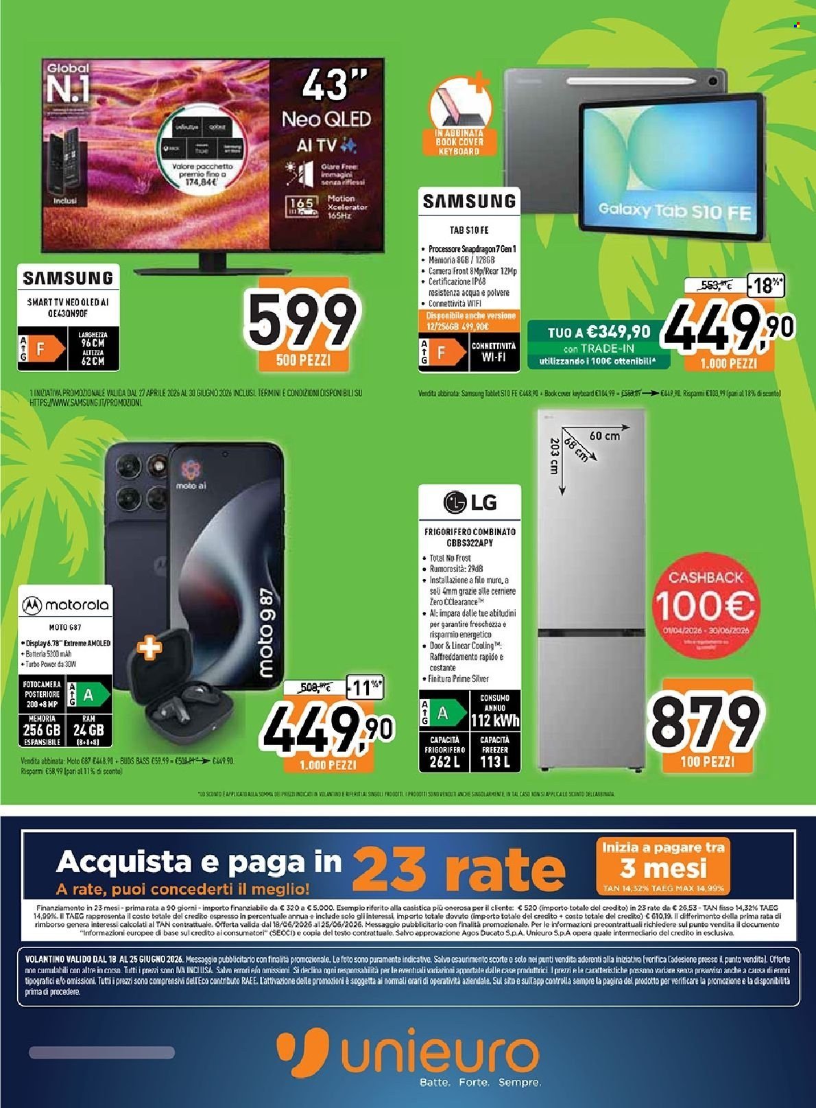 Volantino UNIEURO - Summer Black Friday