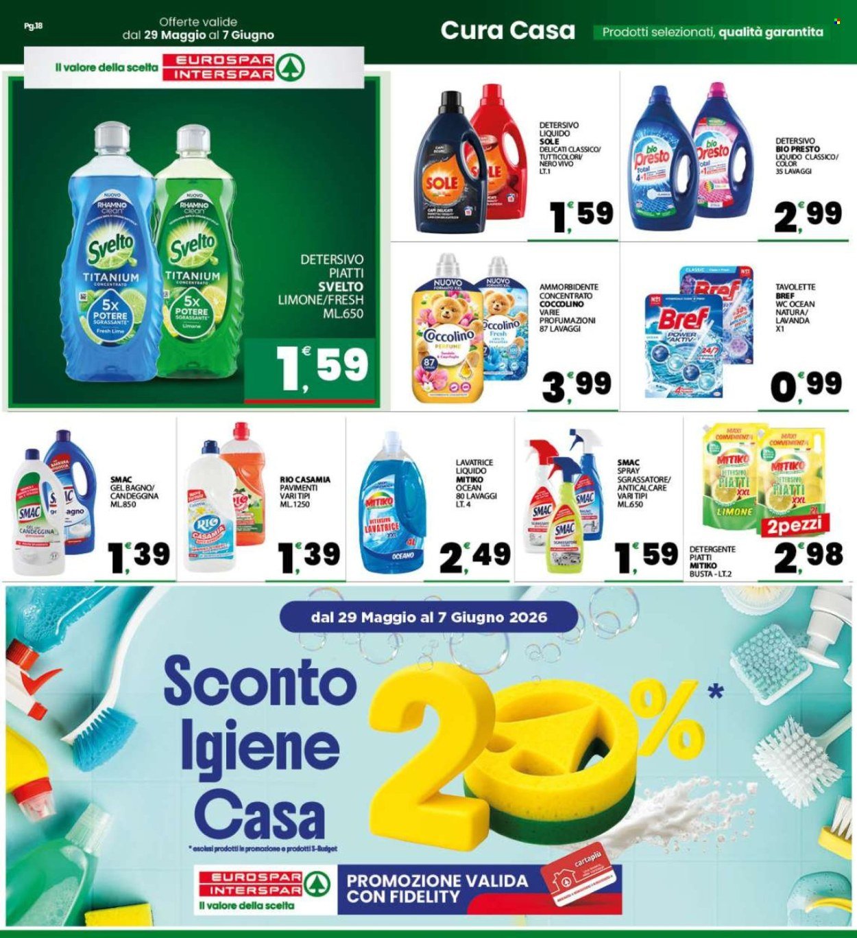 Volantino EUROSPAR - Da venerdì 29 maggio 2026