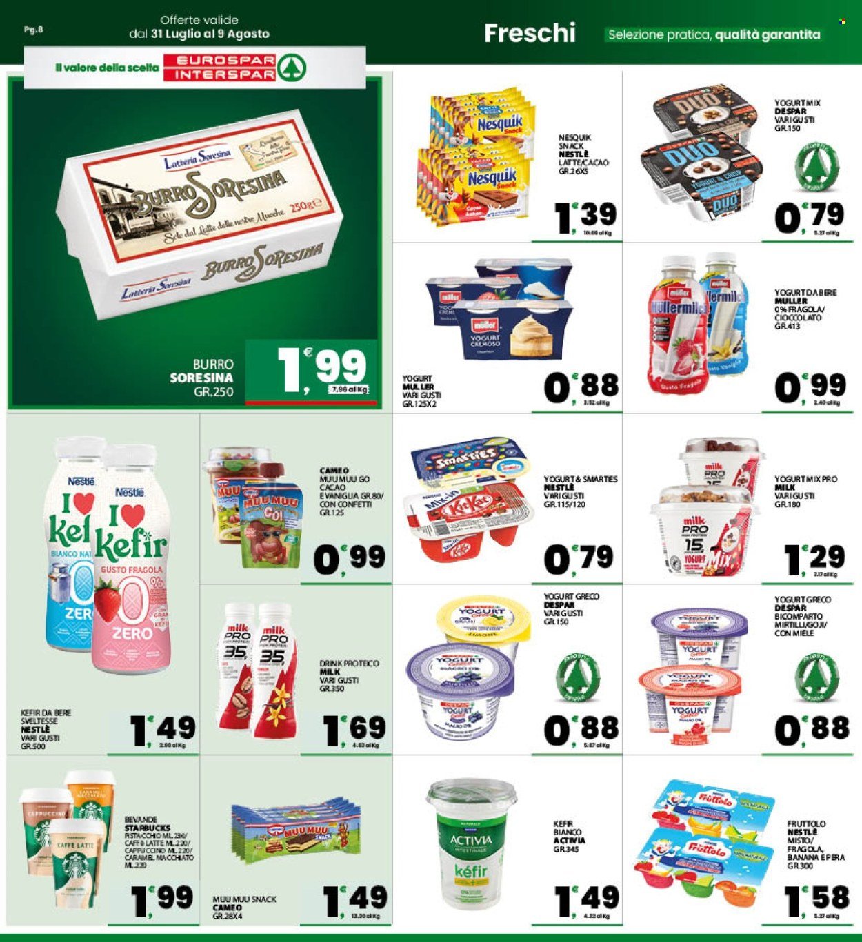 Volantino INTERSPAR - Da venerdì 31 luglio 2026