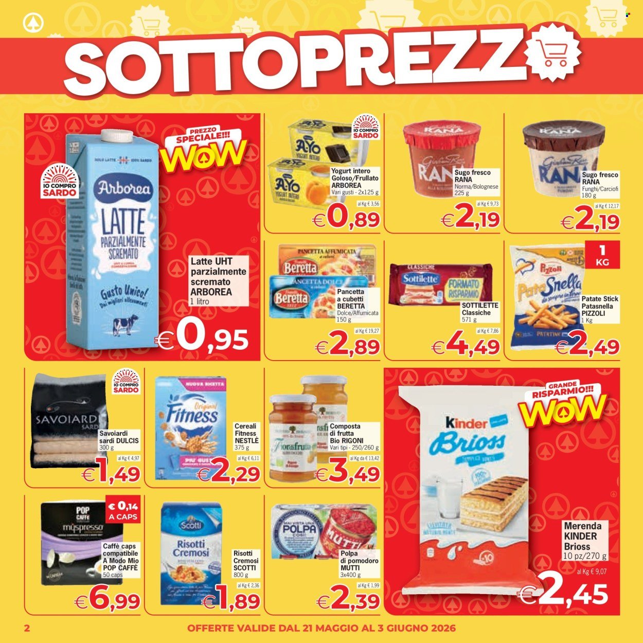 Volantino EUROSPAR - Sottoprezzo (2026-05-21 - 2026-06-03)