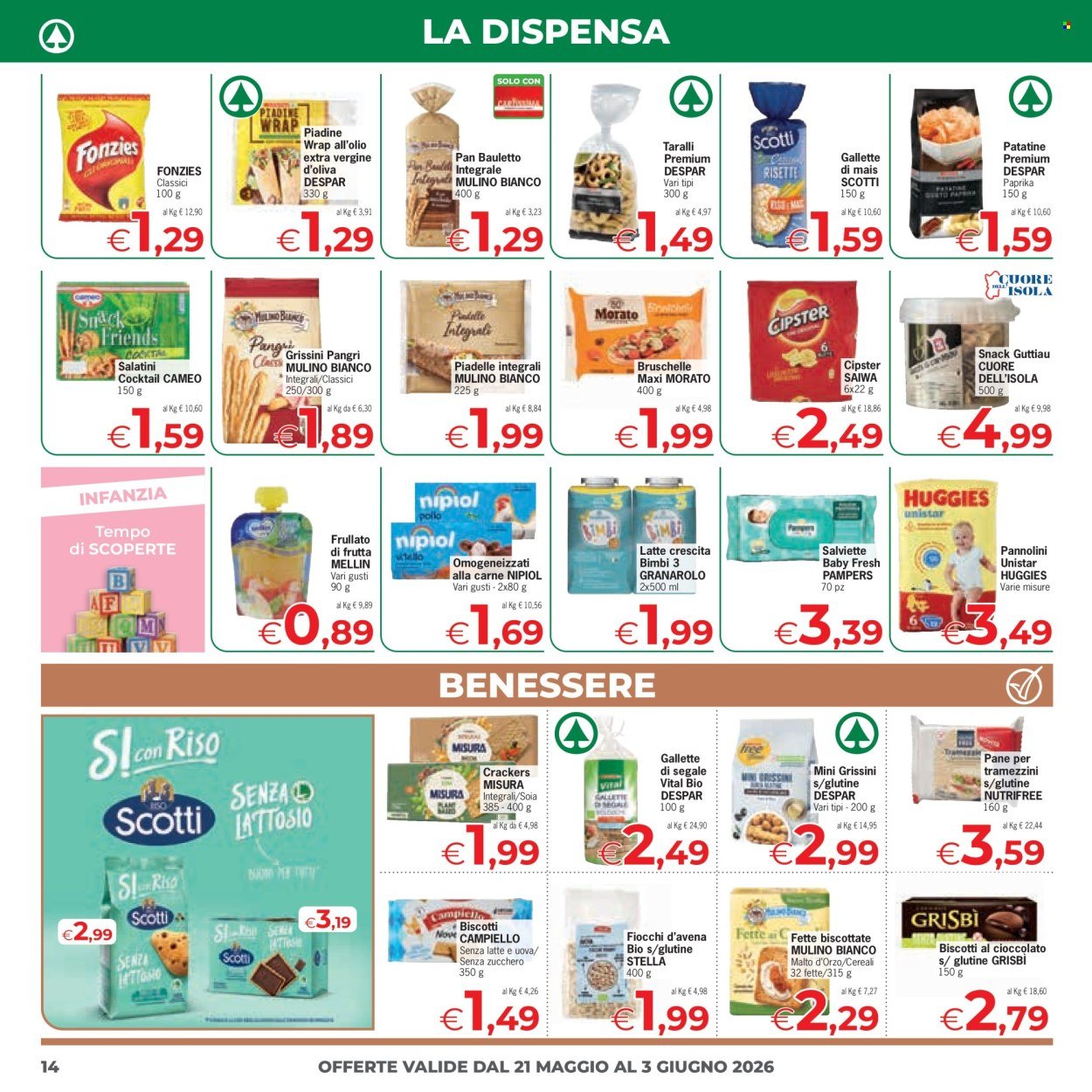 Volantino EUROSPAR - Sottoprezzo (2026-05-21 - 2026-06-03)