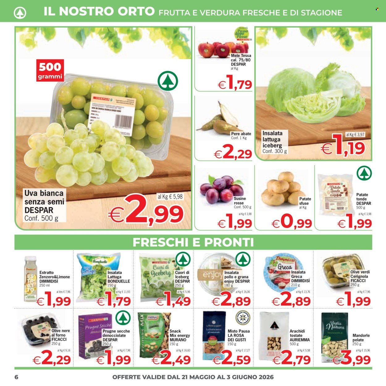 Volantino EUROSPAR - Sottoprezzo (2026-05-21 - 2026-06-03)