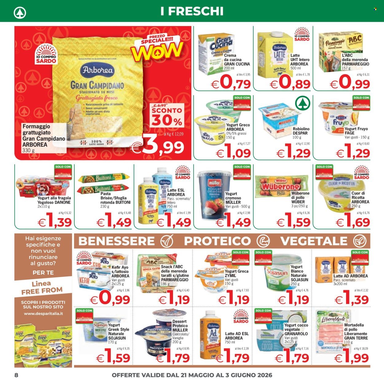 Volantino EUROSPAR - Sottoprezzo (2026-05-21 - 2026-06-03)