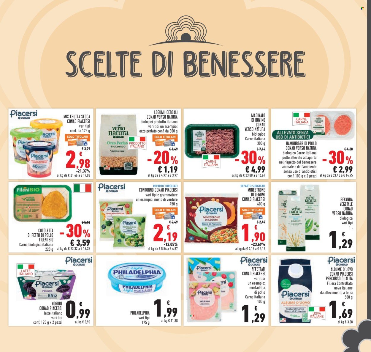 Volantino CONAD - TAGLIO NETTO