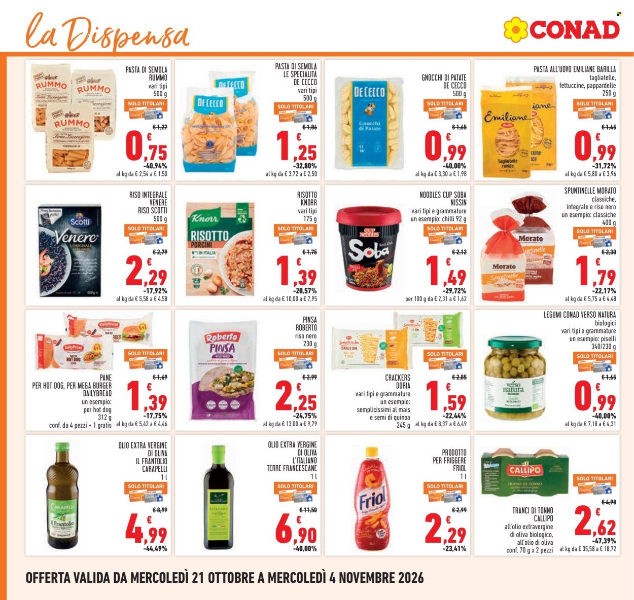 Volantino CONAD - TAGLIO NETTO