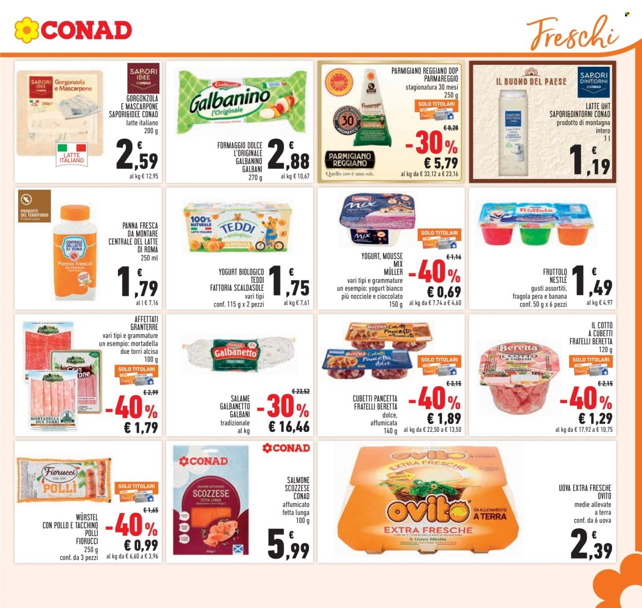 Volantino CONAD - TAGLIO NETTO
