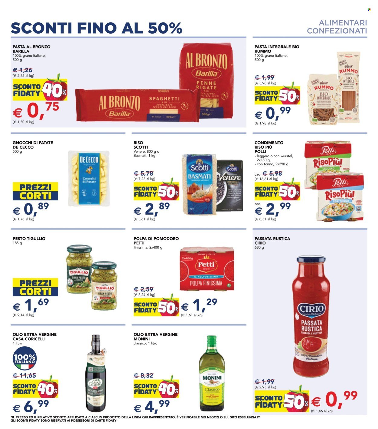 Volantino ESSELUNGA - Sconti fino al 50%