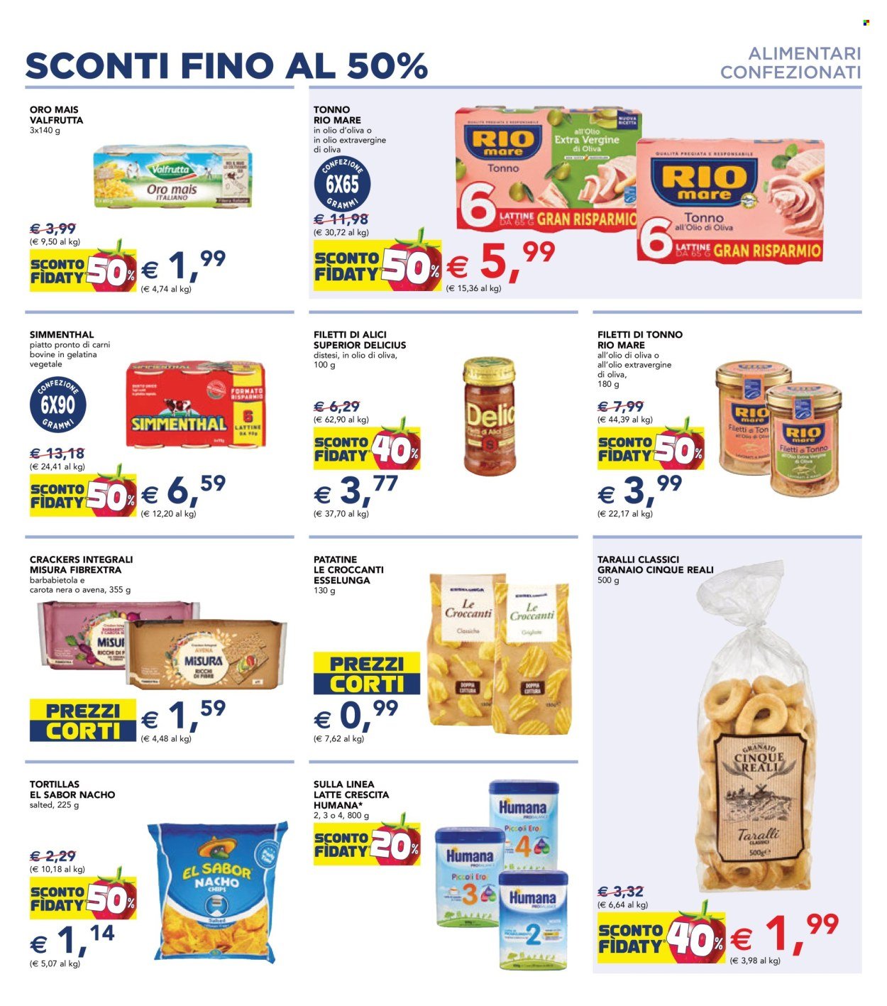Volantino ESSELUNGA - Sconti fino al 50%