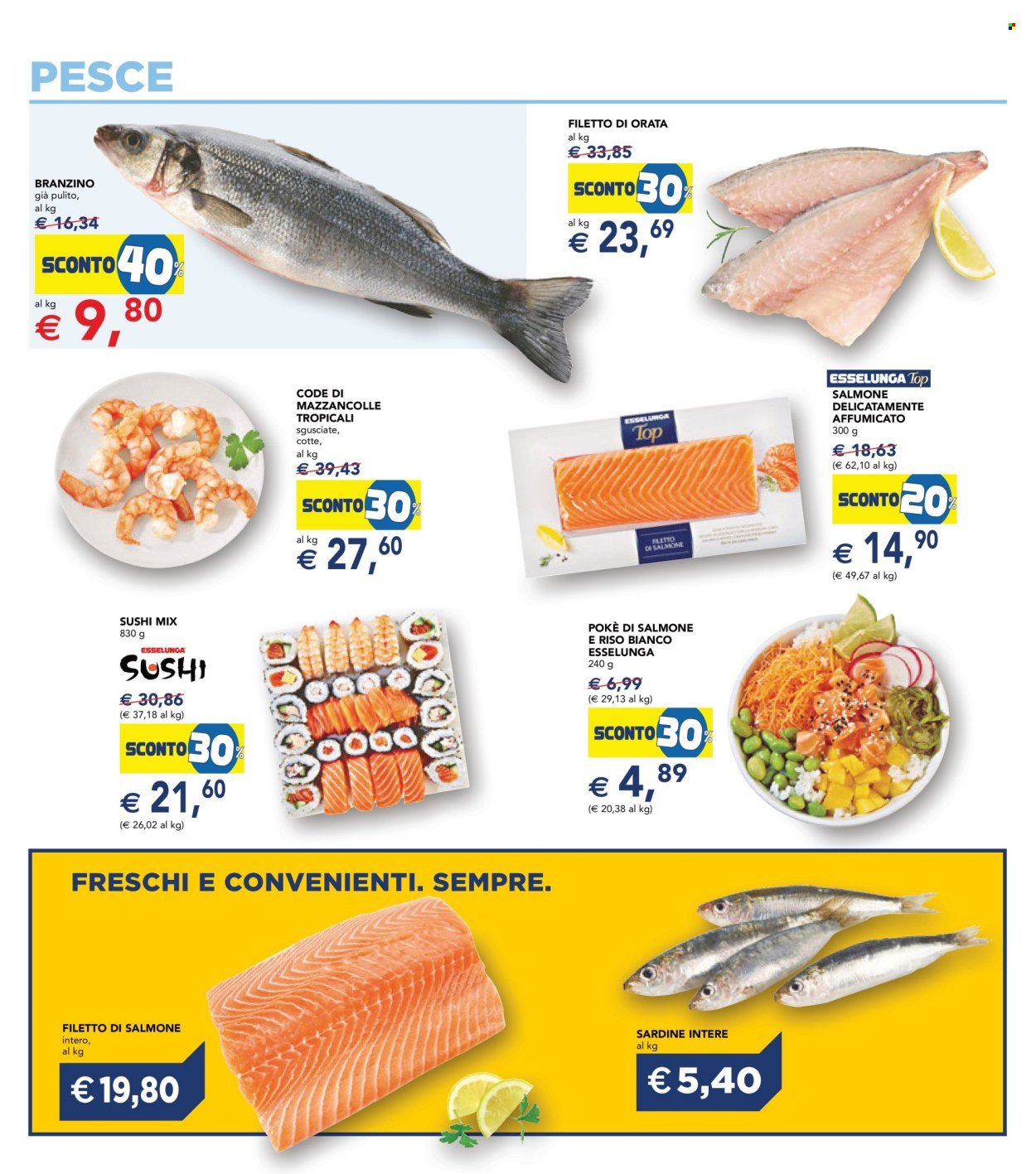 Volantino ESSELUNGA - Sconti fino al 50%