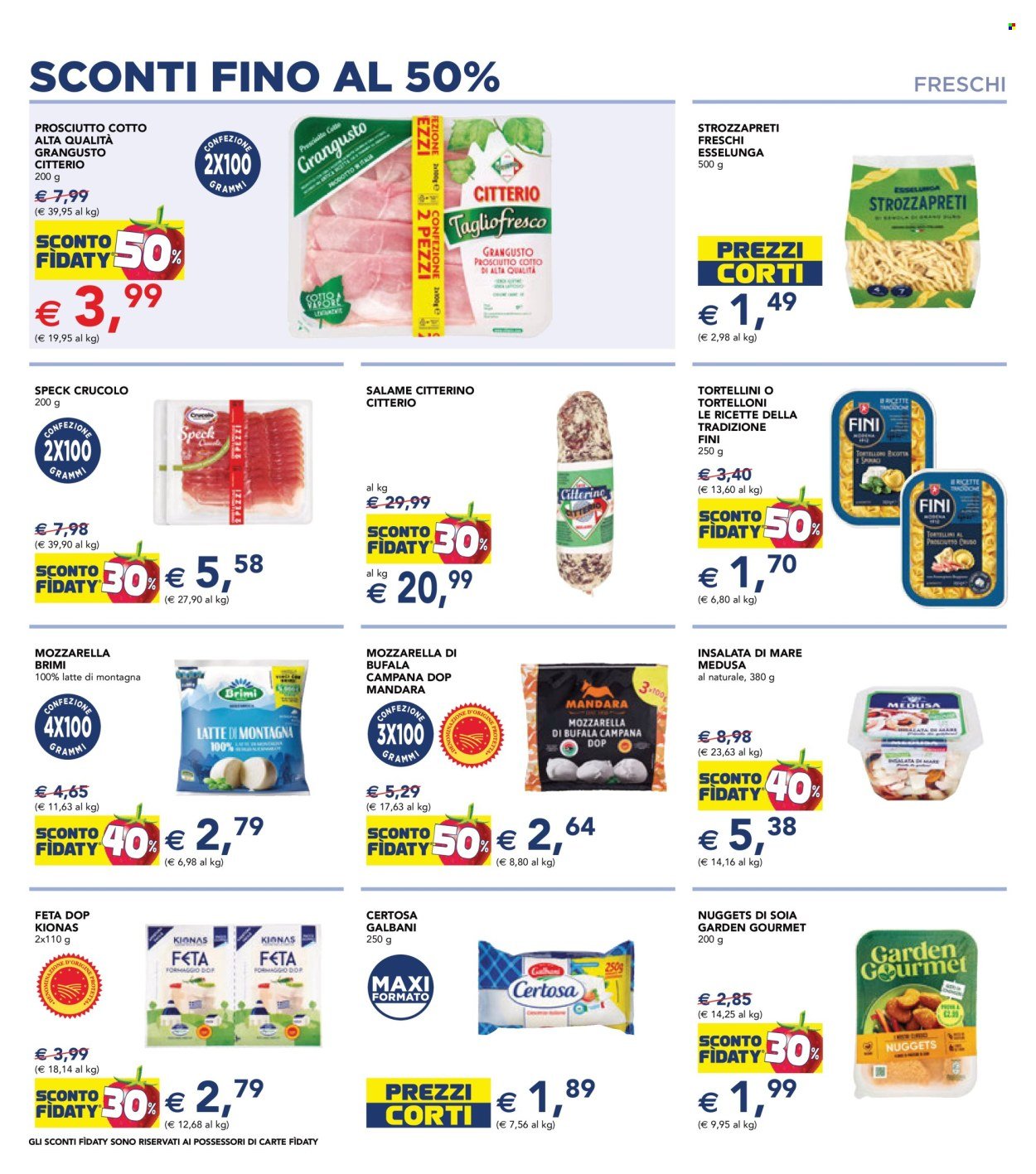 Volantino ESSELUNGA - Sconti fino al 50%