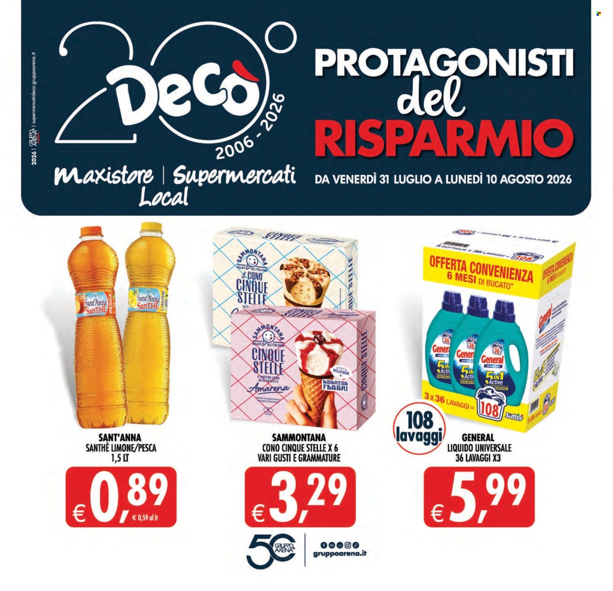 Volantino DECO - Da venerdì 31 luglio 2026