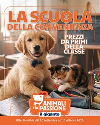 Volantino IL GIGANTE - La scuola della convenienza