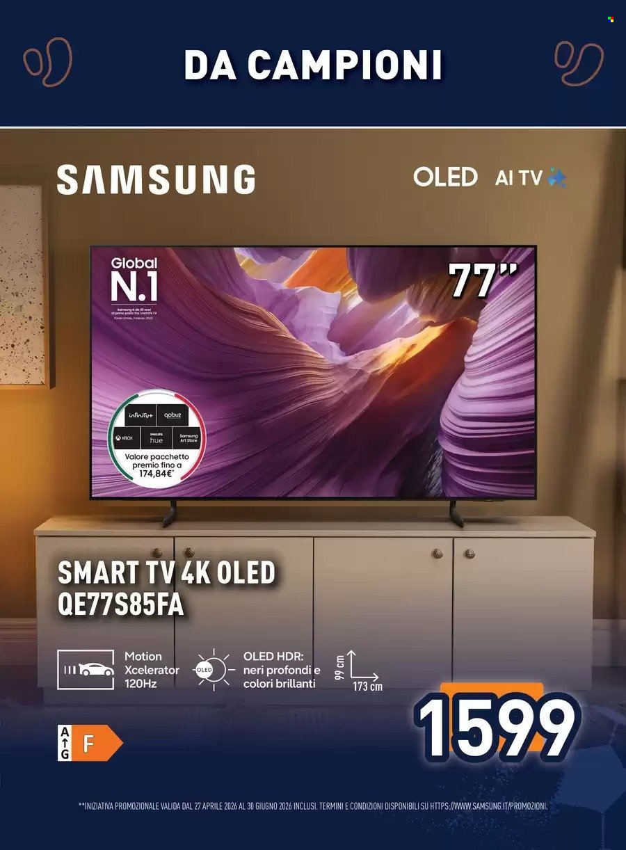 Volantino UNIEURO - Speciale TV
