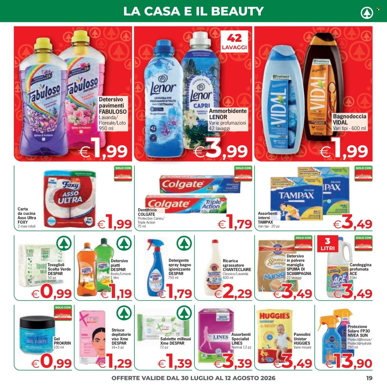 Volantino EUROSPAR - Offerte sotto l'ombrellone