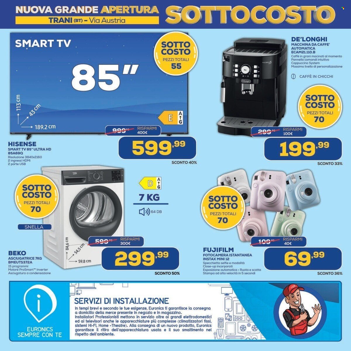 Volantino EURONICS - APERTURA TRANI (2026-05-16 - 2026-05-25)