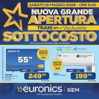 Volantino EURONICS - APERTURA TRANI (2026-05-16 - 2026-05-25)