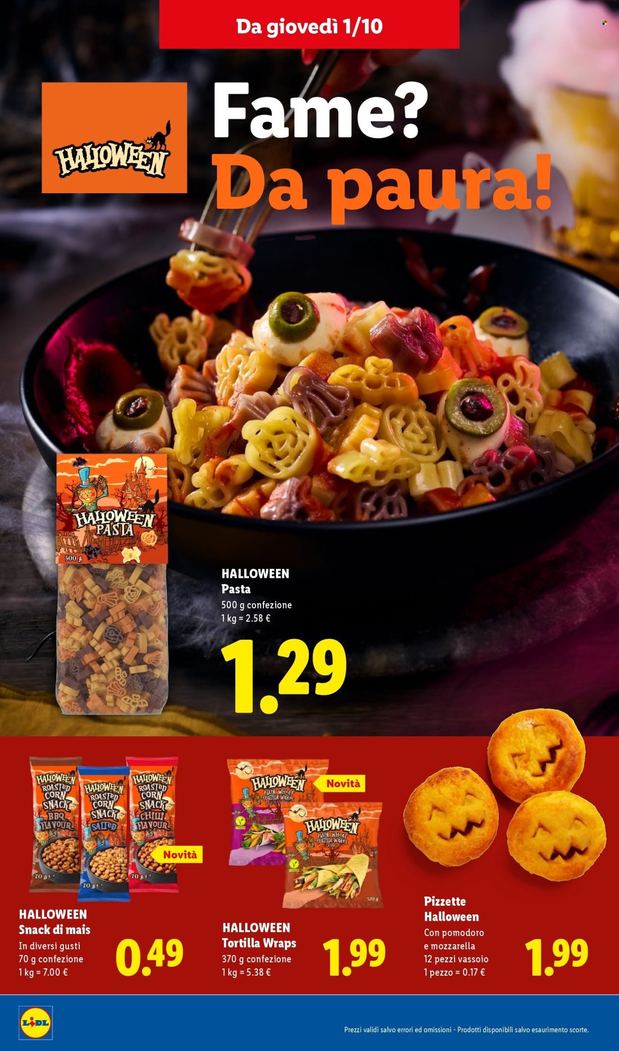 Volantino LIDL - Da Lidl ogni brivido vale davvero.