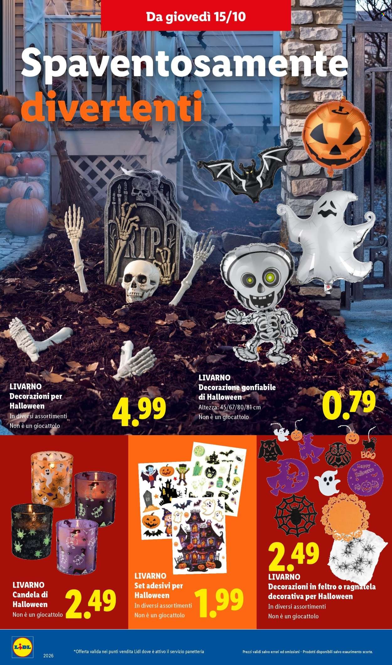 Volantino LIDL - Da Lidl ogni brivido vale davvero.