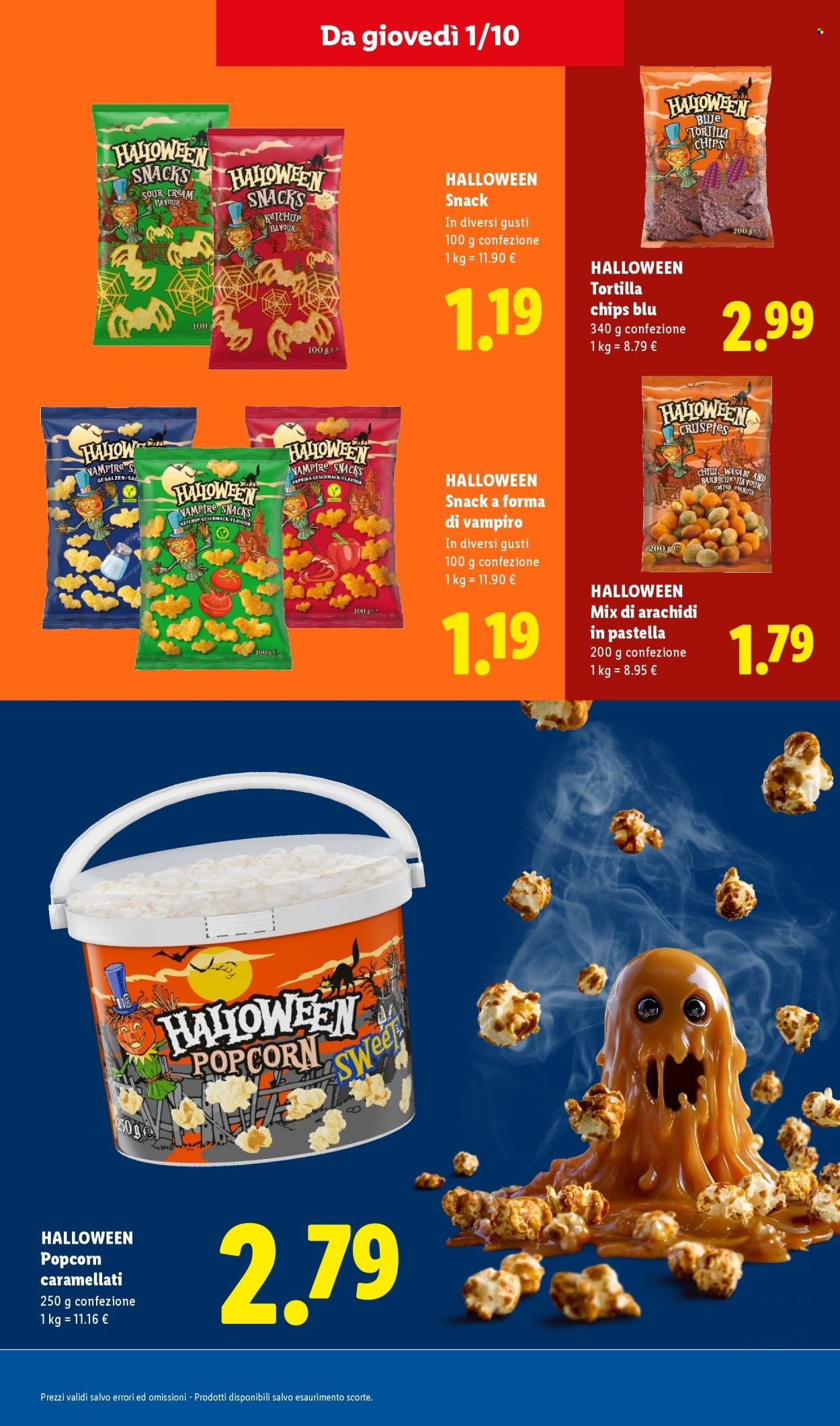 Volantino LIDL - Da Lidl ogni brivido vale davvero.