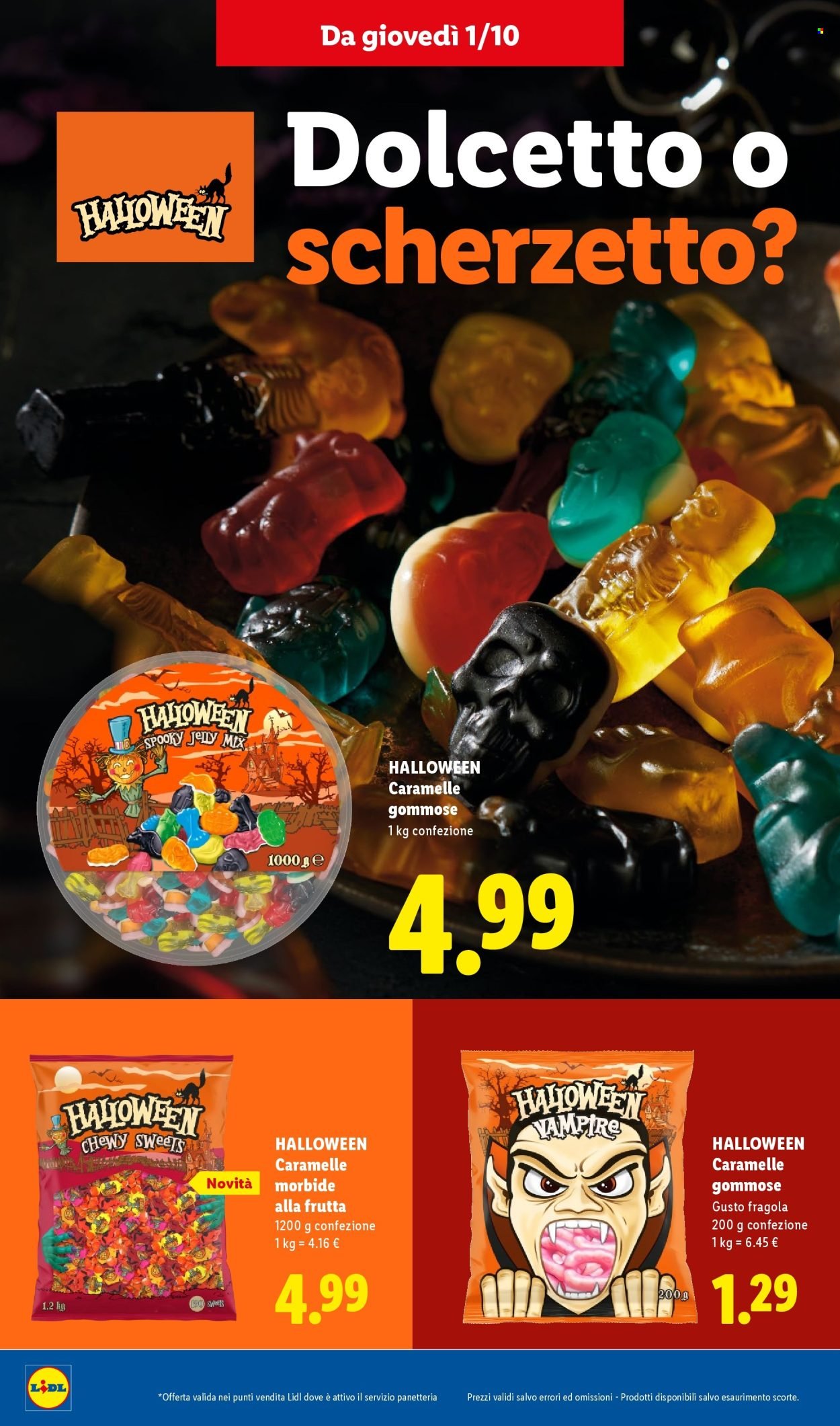 Volantino LIDL - Da Lidl ogni brivido vale davvero.