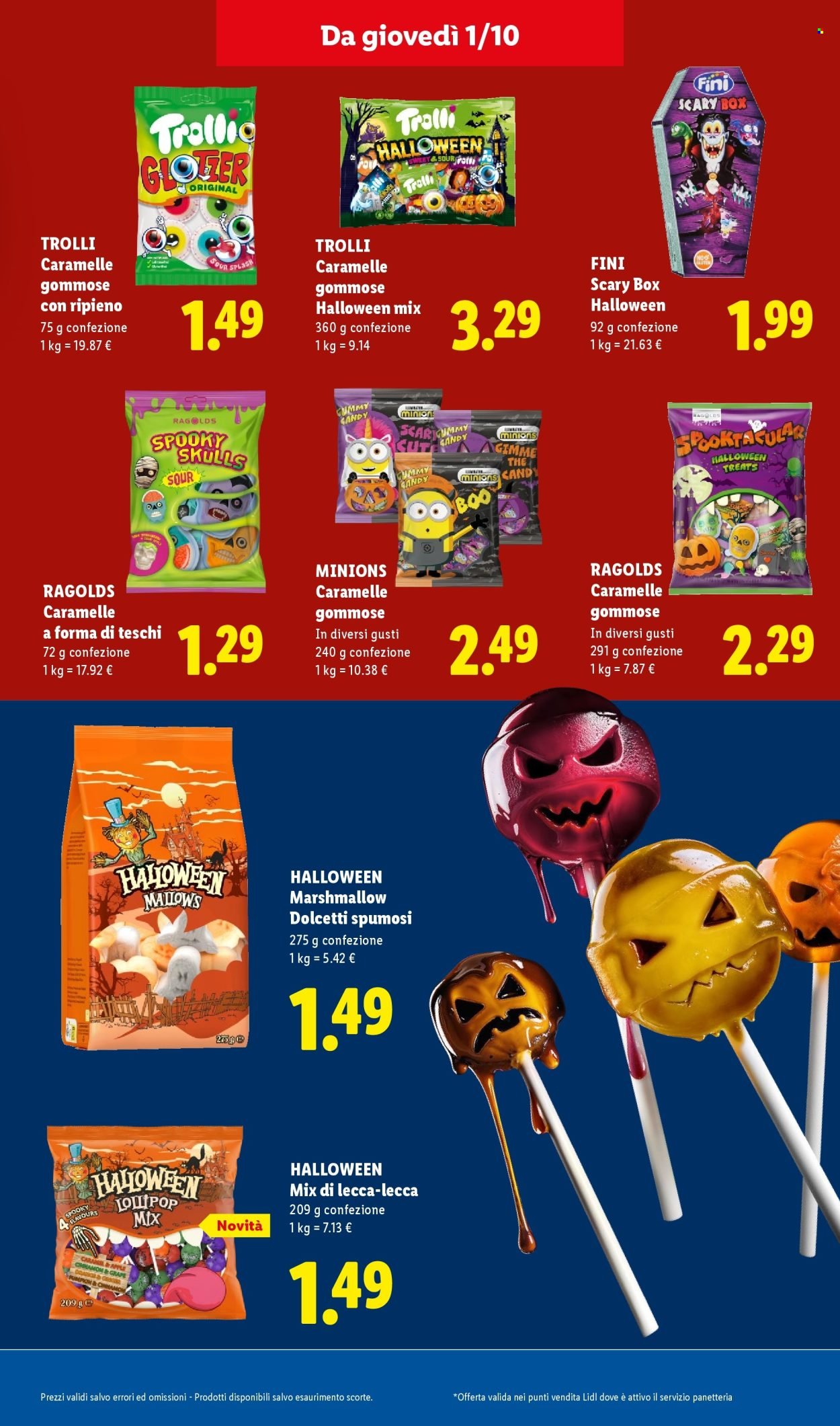 Volantino LIDL - Da Lidl ogni brivido vale davvero.