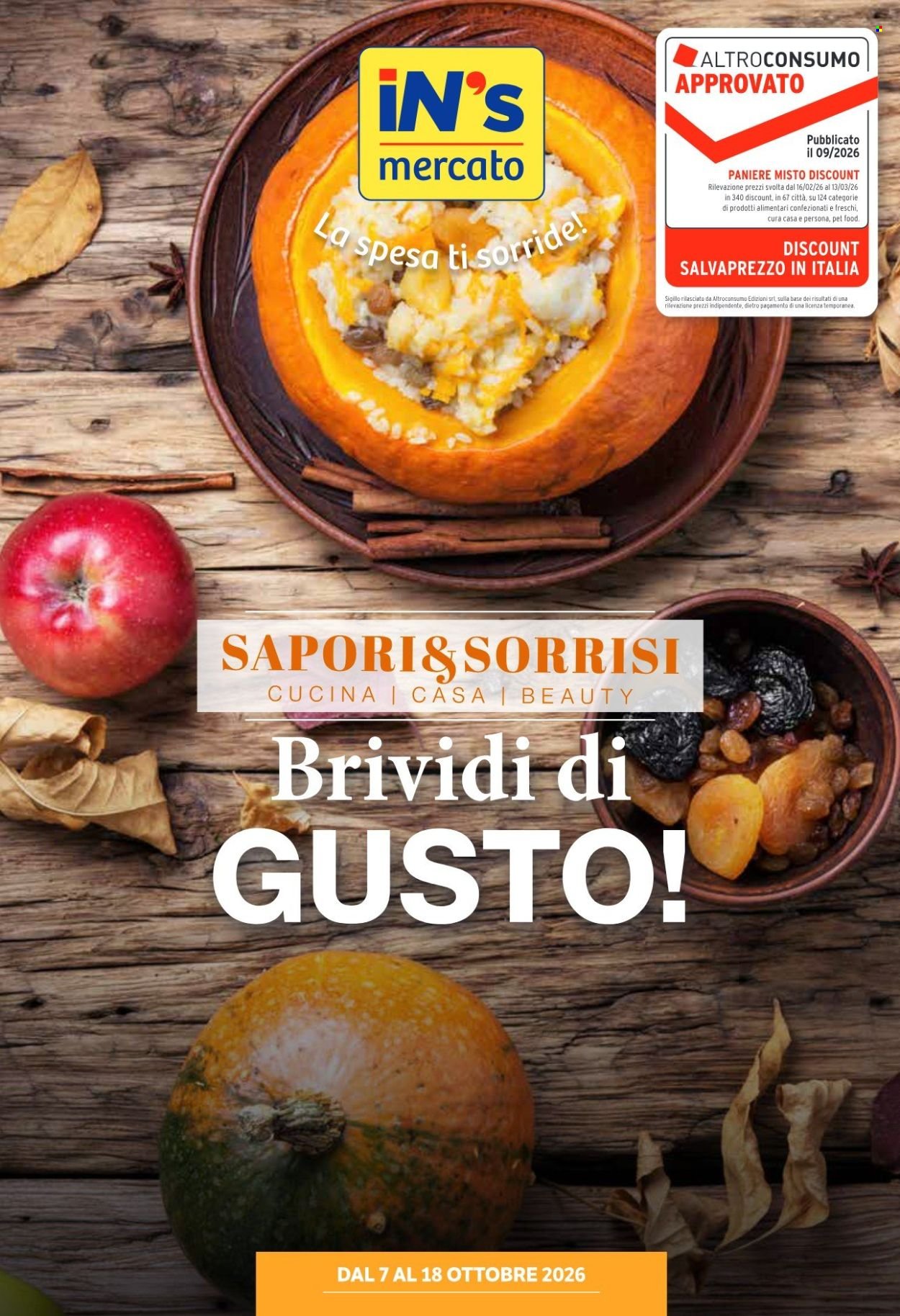 Volantino IN'S MERCATO - Da mercoledì 7 2026