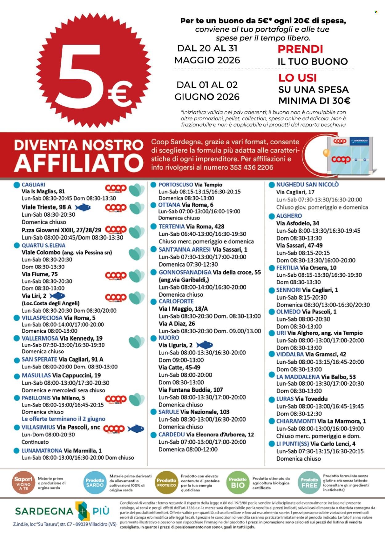 Volantino COOP - Da mercoledì 20 2026 (2026-05-20 - 2026-05-30)