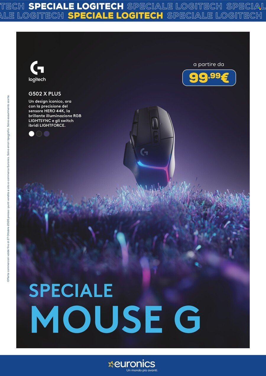 Volantino EURONICS - Speciale Logitech