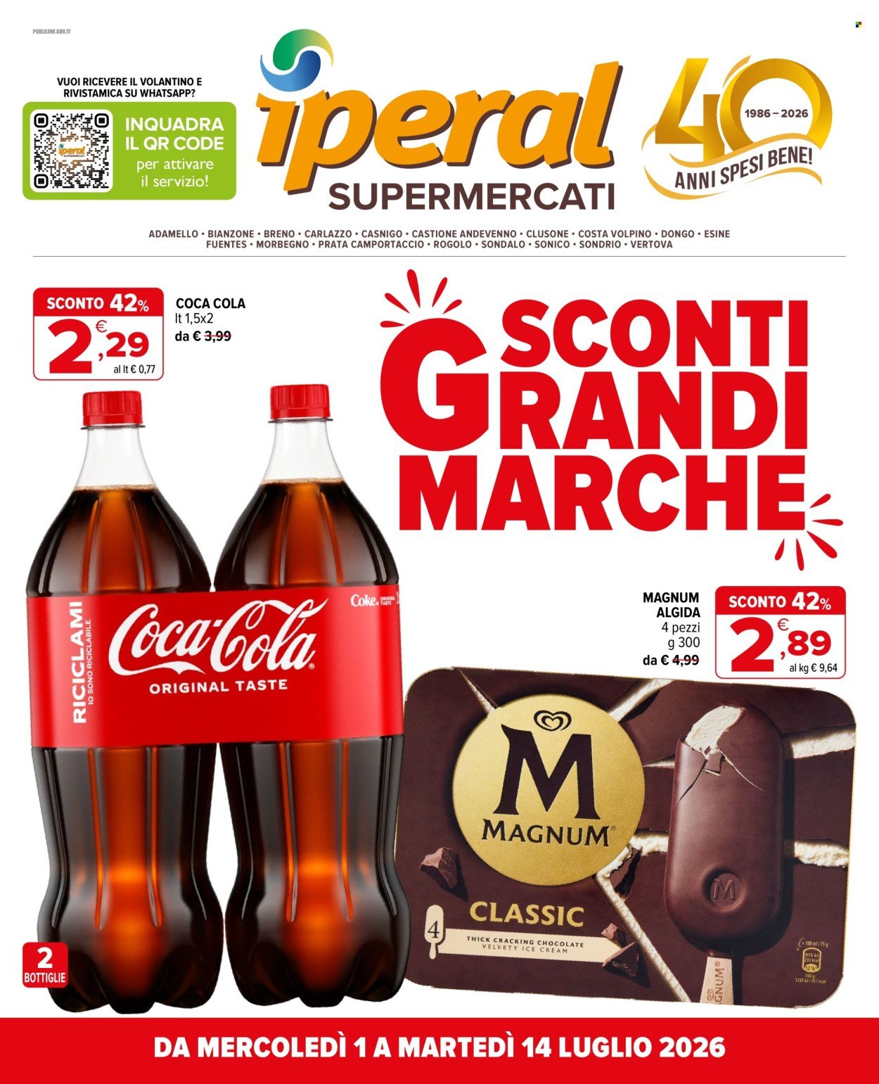 Volantino IPERAL - Sconti GRANDI MARCHE