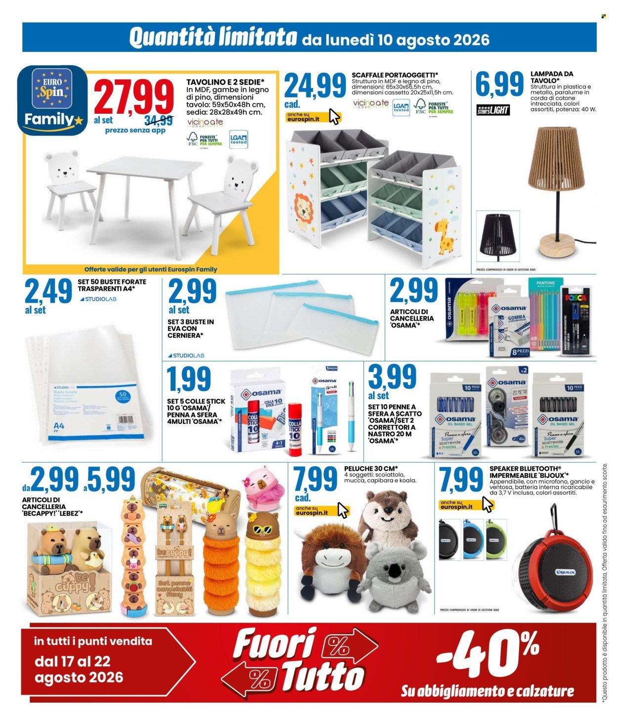 Volantino EUROSPIN - Da lunedì 10 2026