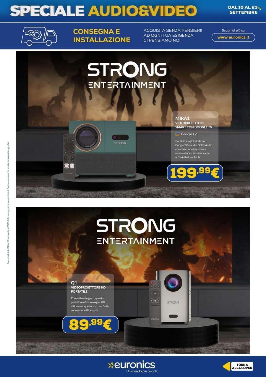 Volantino EURONICS - Speciale Audio Video