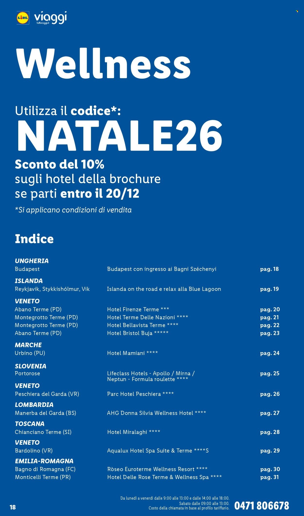 Offerta LIDL - Mercatini e Wellness
