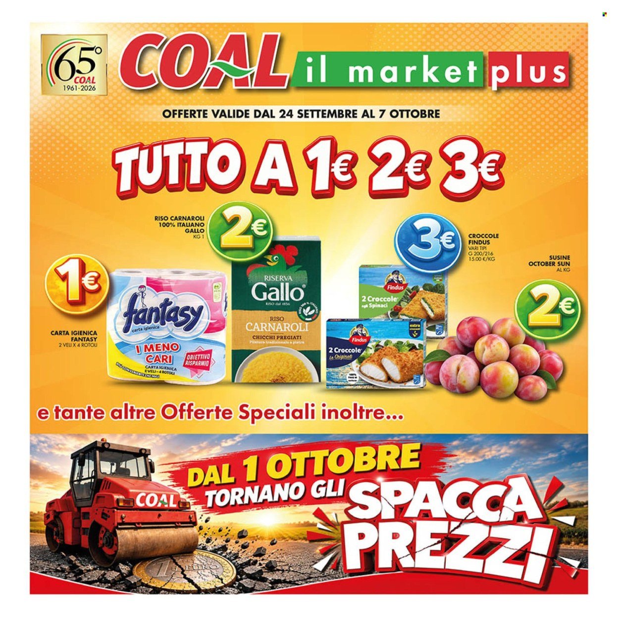 Volantino COAL - Da giovedì 24 settembre 2026
