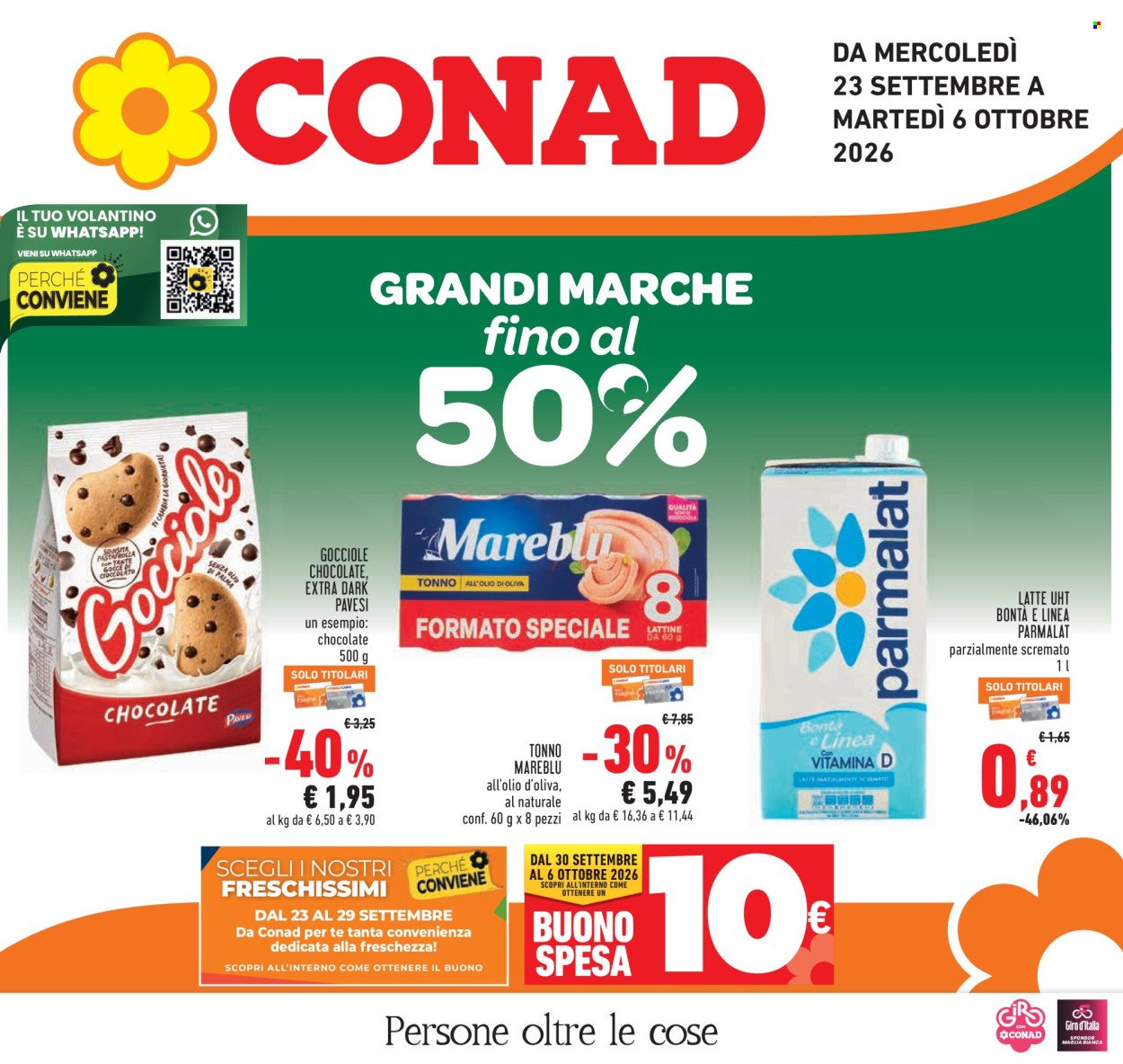 Volantino CONAD - GRANDI MARCHE FINO AL 50%