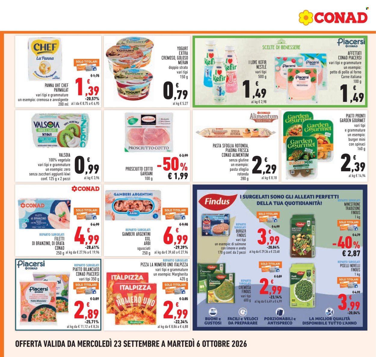 Volantino CONAD - GRANDI MARCHE FINO AL 50%