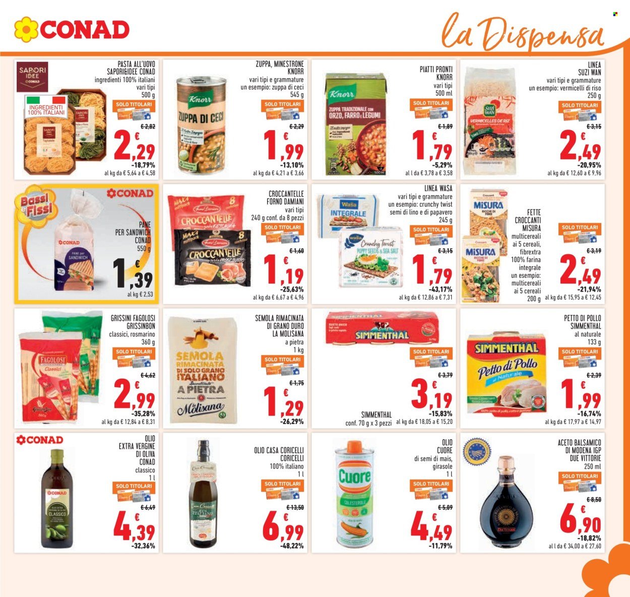 Volantino CONAD - GRANDI MARCHE FINO AL 50%