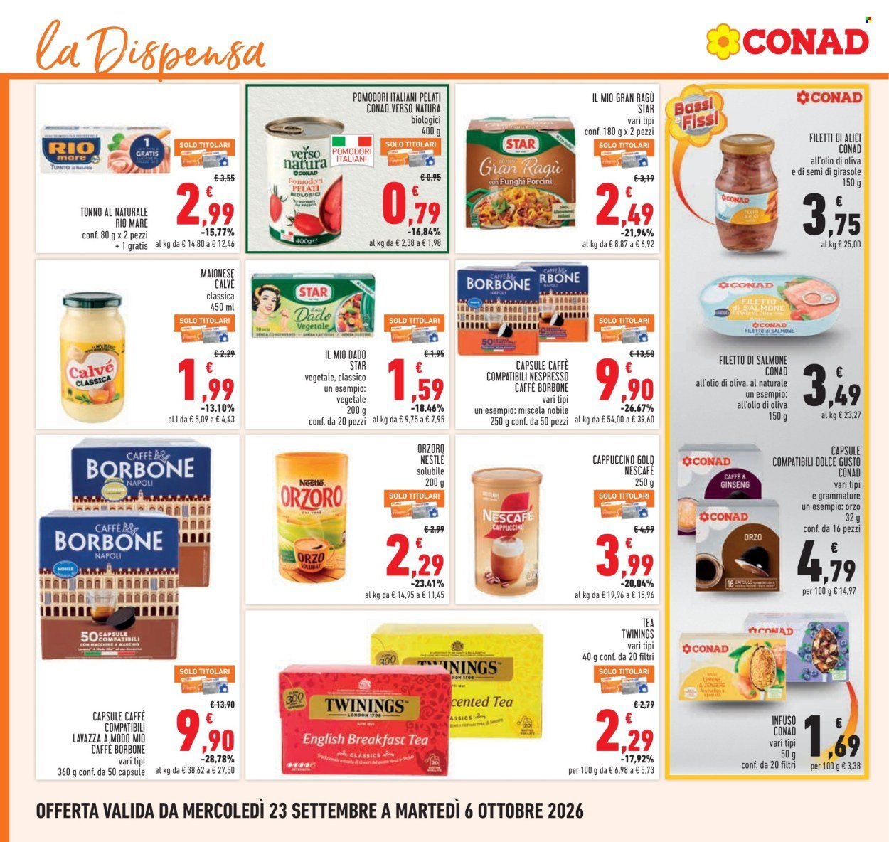 Volantino CONAD - GRANDI MARCHE FINO AL 50%