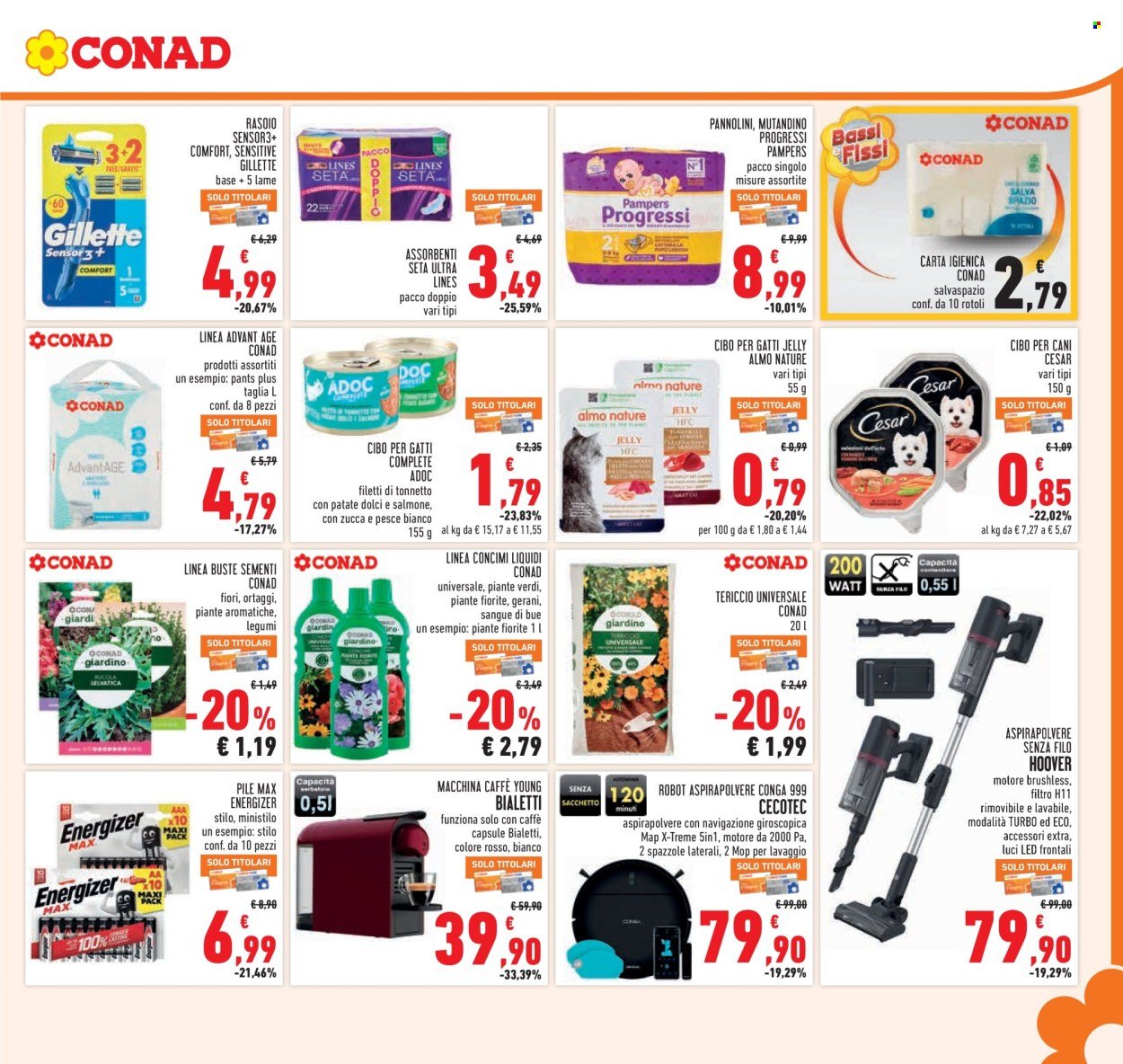 Volantino CONAD - GRANDI MARCHE FINO AL 50%