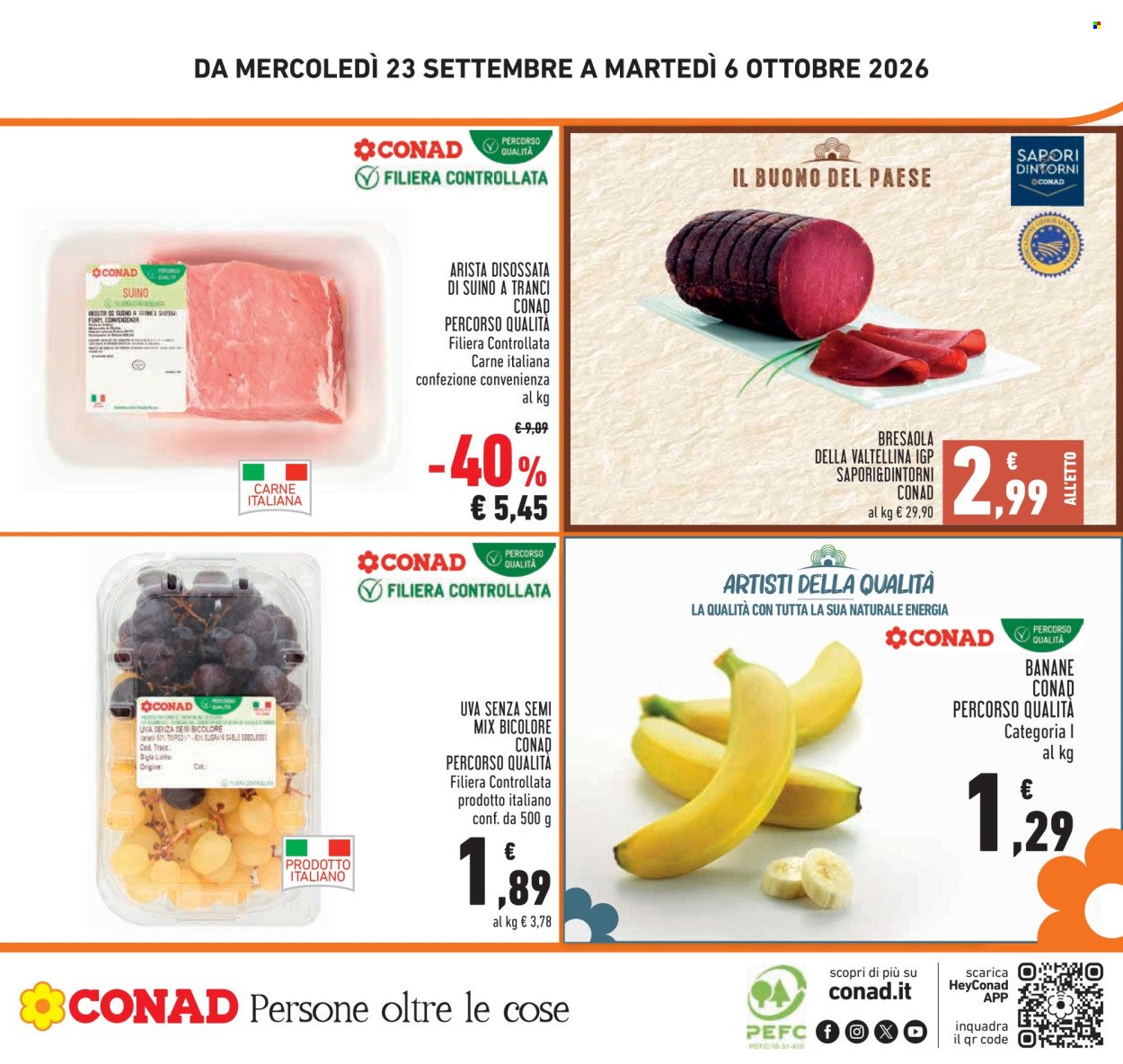 Volantino CONAD - GRANDI MARCHE FINO AL 50%