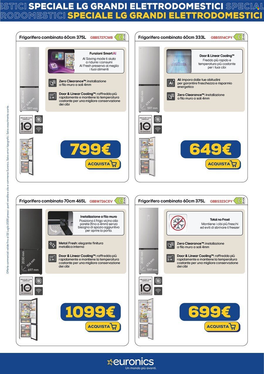 Volantino EURONICS - Speciale LG