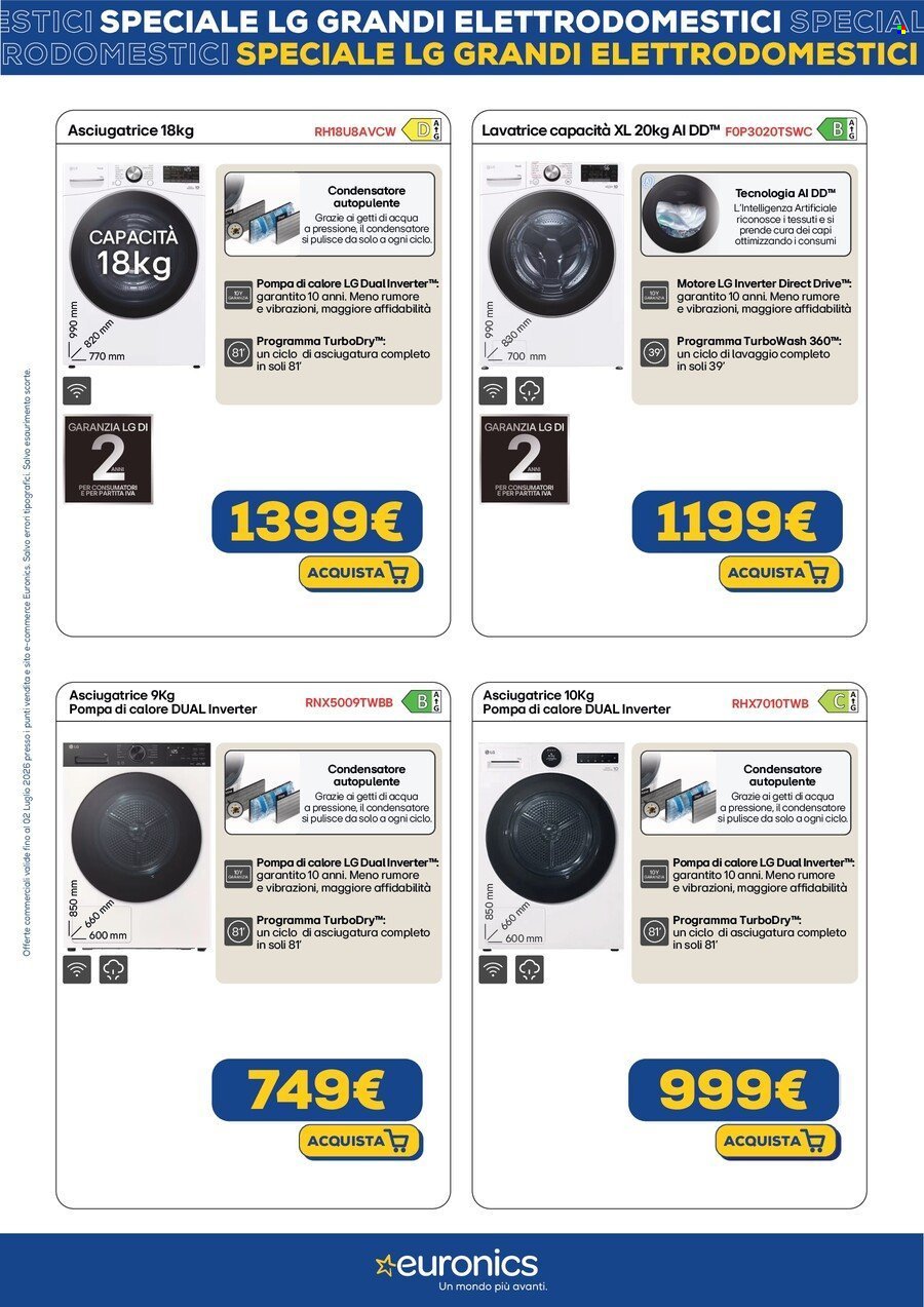 Volantino EURONICS - Speciale LG