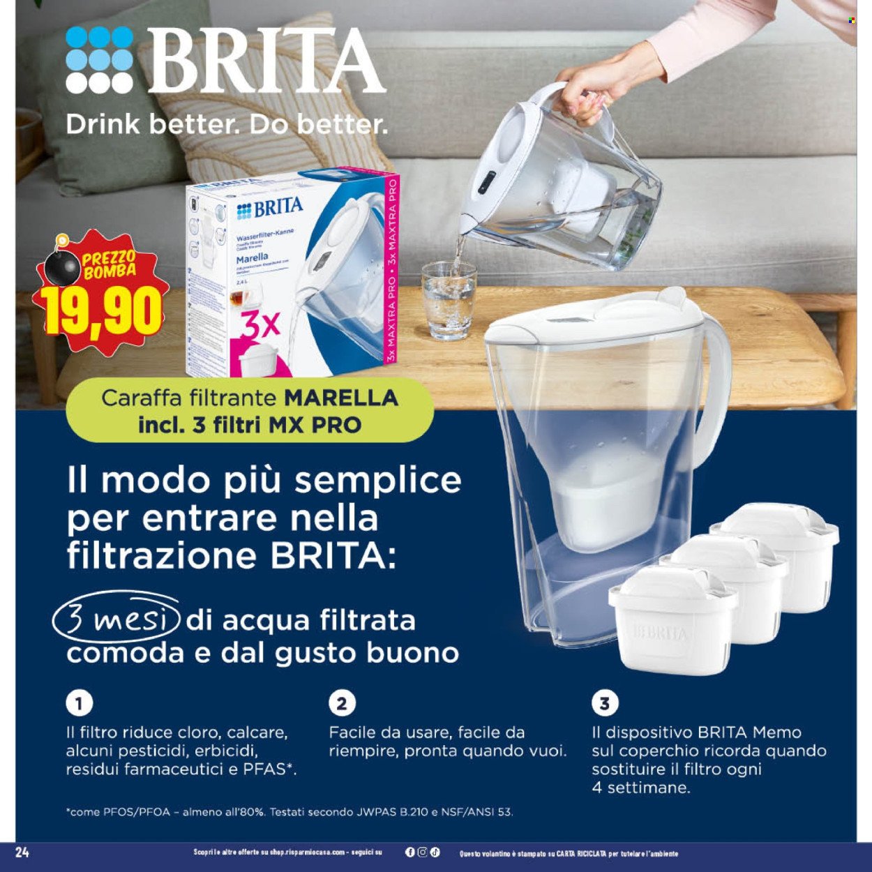 Volantino RISPARMIO CASA - Da sabato 24 ottobre 2026