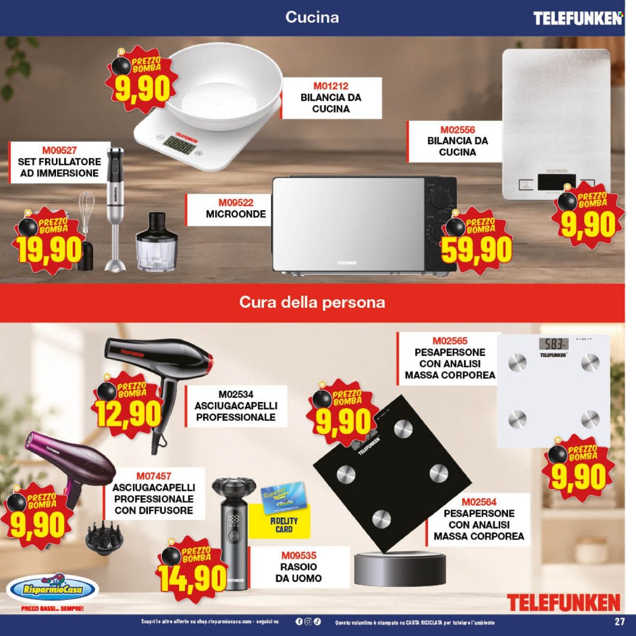 Volantino RISPARMIO CASA - Da sabato 24 ottobre 2026