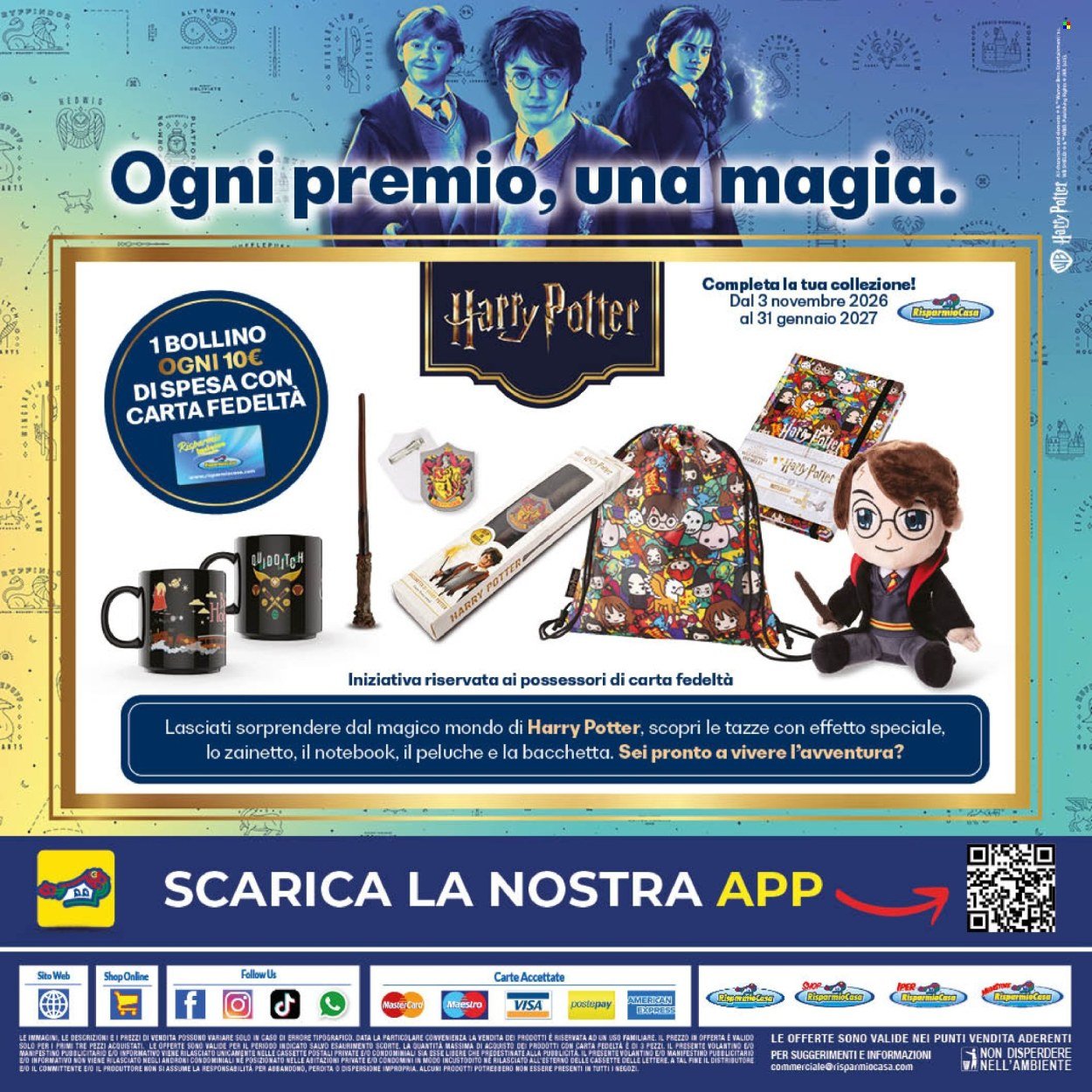 Volantino RISPARMIO CASA - Da sabato 24 ottobre 2026