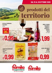 Volantino FAMILA - PRODOTTI DEL TERRITORIO