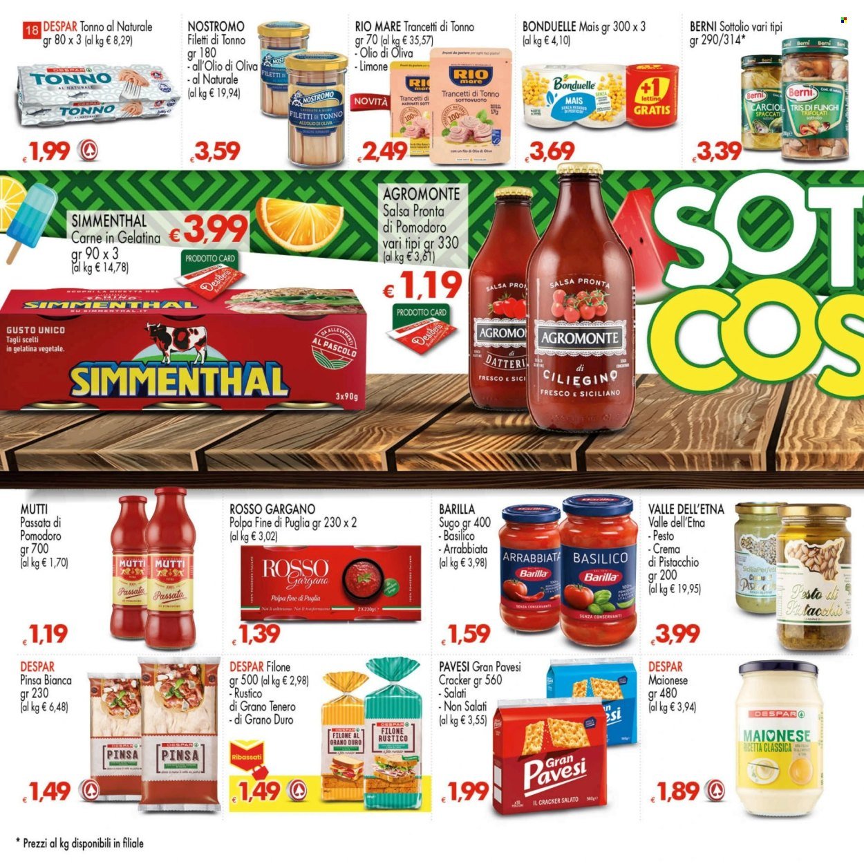 Volantino EUROSPAR - Da giovedì 30 luglio 2026