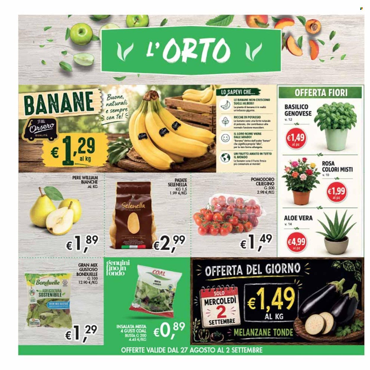 Volantino COAL - Da giovedì 27 agosto 2026